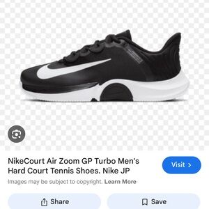 Nike court Air Zoom GP Turno Tennis Shoes